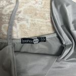 Boohoo EUC Silver bralette with adjustable straps size 6 US Photo 1