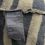 Anthropologie Kasia Hoodie Sweater Zebra Stripe Knit Acrylic Green Black Size XS Photo 10