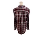 Gap  Women's Plaid Tunic Button-Up Shirt Long Sleeve Size S Multicolor Photo 3
