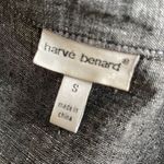 Harvé Benard Harve’ Bernard Button down‎ top. Women’s. Size Small. Charcoal Gray. Photo 5