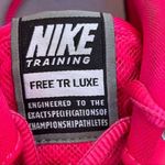 Nike Free TR‎ Luxe hot pink silver 9.5 training Pink Womens Size 6 Photo 3