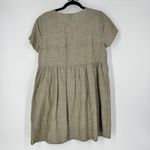 Madewell Linen-Blend Alexandra Button-Front Mini Dress Photo 4
