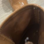 ALDO  Aurellane Nude Patent Leather Block Heel Ankle Stretch Bootie Sz  7 Photo 7