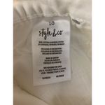 Style & Co Women's NWT White Curvy Skinny Jeans Size 10 Photo 6