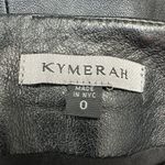KYMERAH NYC Black 100% Lamb Leather Mini A Photo 7