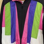 Lavender Brown Vintage 80’s Lavon Windbreaker Jacket Photo 6