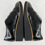 Rebecca Minkoff Polly Leather Wedge Oxfords Black 8M Photo 5