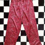 Victoria's Secret Victoria’s Secret Red Snakeskin PJ Set Photo 1