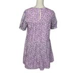 Pomander Place Lilac Floral Quinn Women’s Dress Size M Mini Dress Tiered Purple Size M Photo 5