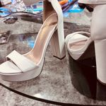 Dream Paris DREAM PAIRS White High Heel Platform Sandals Photo 4