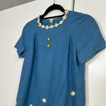 Vtg Blue floral‎ Mod A Photo 3