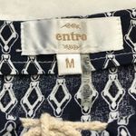 Entro  Women's 100% Rayon Boho Geometric Print Tie Neck Shirt Dress Size Medium‎ Photo 6