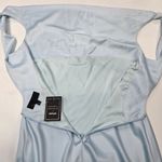 Michael Costello & REVOLVE Kylen Midi Dress in Baby Blue Small Photo 12