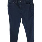 J.Crew Factory Womens 9" Mid-Rise Skinny Jeans Dark Wash Stretch 31P Photo 0