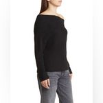 Treasure & Bond  Black Off-Shoulder Sweater Photo 1
