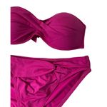 Tommy Bahana Fuchsia Pink Swimsuit Top Size XS/S Bottom Size Small | 51 Photo 3