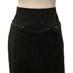 Forever 21 + Black Pencil Skirt with Zipper Pockets BRAND NEW Size 0X Photo 0