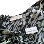 Ramy Brook Dress Halter Open Back Mini Dress Green Cactus Print Size XXS NWT Photo 9