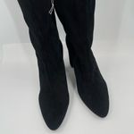 Jeffrey Campbell  Parisah Boots Size 9.5 Over The Knee Black Faux Suede NEW Photo 3