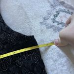 Dress Barn Vintage Collection Dressy Lace Tank Top Blouse Womens Size 16 Black Photo 4