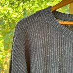 Old Navy Women's Long Sleeve Waffle Knit Top Size XS Color Coal Smoke. NEW Photo 2