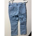 Madewell Mid Rise Kick Out Crop Jeans Light Wash Denim Size 29 Photo 4