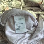 American Eagle  Outfitters Gray and Pink Ruffle Jumpsuit Photo 10