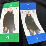 Cyrus  Black Cowl Neck Sweater for Women Photo 7
