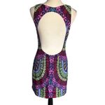 Mara Hoffman  Women's Geometric Tribal Print Open Back Sheath Dress 6 Photo 2