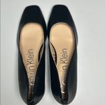 Calvin Klein Shoes Women's Size 8.5 CK Madeline Black Square-Toe Heels Photo 8