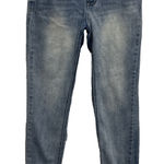 Kensie Skinny Ankle Slits Jeans Womens 8/29 Blue Stretch Denim Casual Photo 0