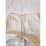 Joie Womens Shorts Sz 4 High Waist Dressy Plaid Ivory Career Work Wear Corporate Photo 9