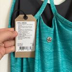 prAna NWT  Opal Dress Womens Size XS in Teal Riptide Athletic Built in Bra Dress Photo 9