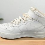 Nike Air Force 1 Mid '07 Triple White Size 4.5 Women’s 6 Photo 0