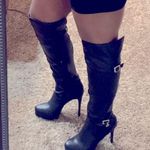 Thalia Sodi Black Women's Boots thigh high size 5.5 Photo 14