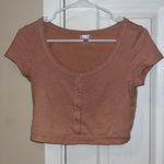 Flirtitude Blush Crop Top Photo 0