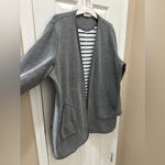 Vineyard Vines SWEATER fleece open front jacket Size XL gray Photo 8