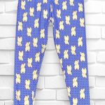 LuLaRoe Tall&Curvy Leggings • Frenchies With Bows • Unicorn Collection • NWOT Photo 0