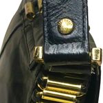 Ted Baker Black Lambskin and Brass Accent Throughout Bag & Strap Crossbody Bag Photo 5