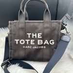 Marc by Marc Jacobs  Black The Tote Bag Canvas Crossbody Bag SMALL Photo 0