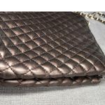 Saks 5th Avenue Lord & Taylor Quilted Chain Shoulder Bag Womens Purse Crossbody Handbag Photo 2