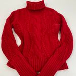 Lands' End Vintage Chunky Knit Sweater Photo 3