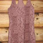 Lululemon  Cool Racerback  Tank Top Desert Snake Bark Berry Multi Photo 0