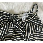 Veronica M . Smocked Tank Black Cream Above Knee Halter Dress Size XL NWT Photo 7