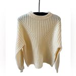 A New Day Butter Yellow Crew Neck Sweater Size XS Photo 1