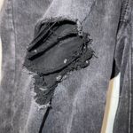 American Eagle AE ultrasoft ripped black skinny jean sz 10 Short Photo 2