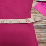 Betsey Johnson Short Sleeve Stretch Crepe Dress with Cherry Lining Pink … Photo 11