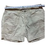 Levi's Levi’s women’s khaki cargo shorts sz 8 vintage Photo 5