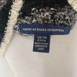 American Eagle Knitted Bomber Varsity Jacket Sweater Wool Blend Photo 6