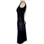 Jennifer Grace Faux Leather Gold Handcuff Bodycon Police Dress Club Festival S/M Photo 11